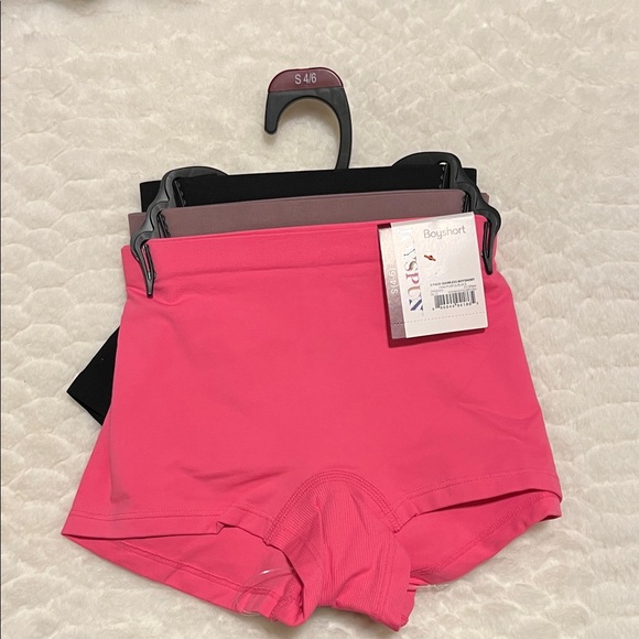 Joyspun Women's Pink Boyshort Panties set 3 size S - Picture 1 of 4